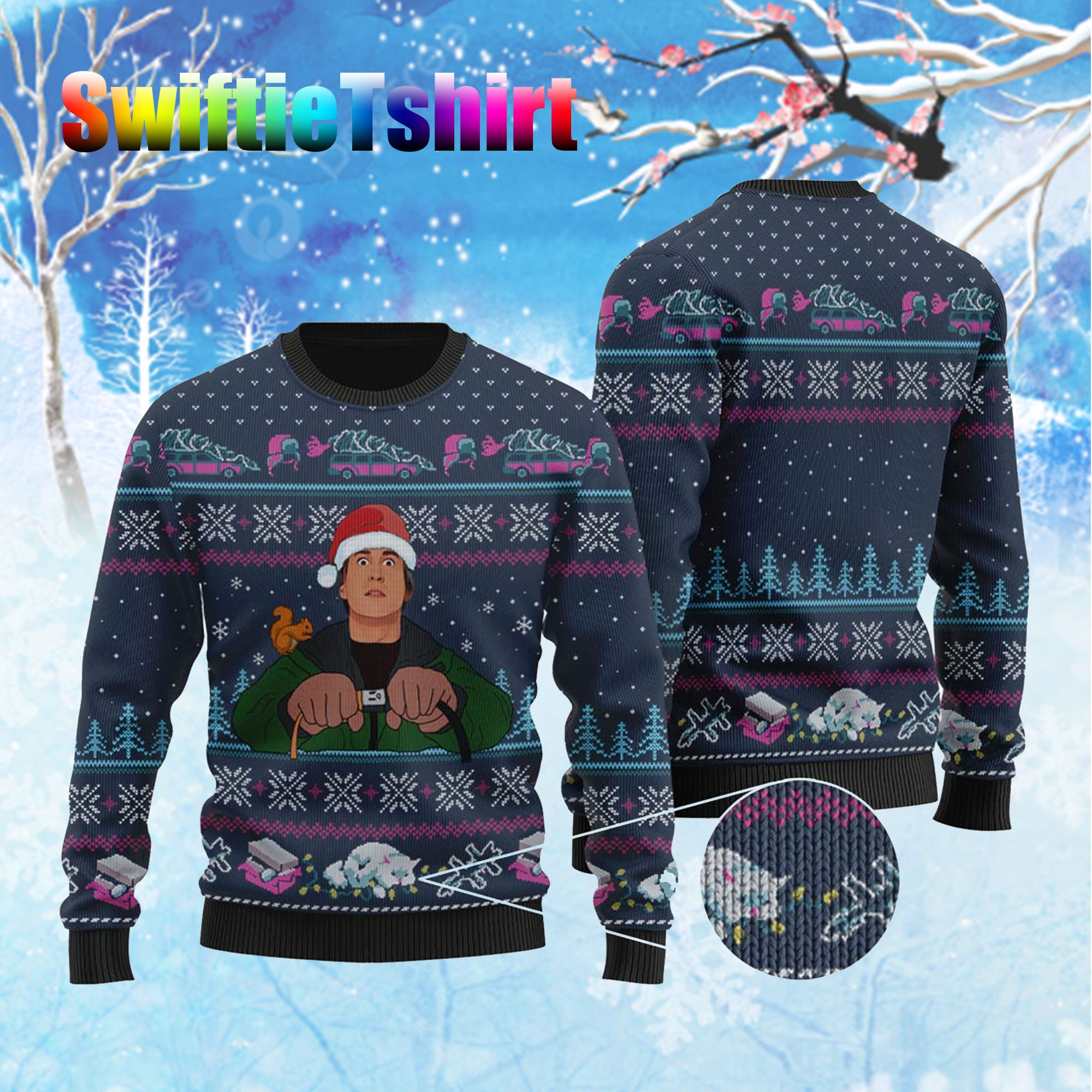 Discover Clark Griswold National Lampoon's Christmas Vacation Ugly Sweater