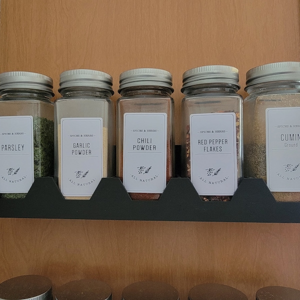 Mccormick Spice Jars Etsy