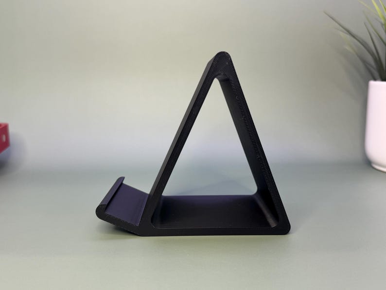Universal Triangle Stand | Strong Stand With Lip to Display Items up to ...