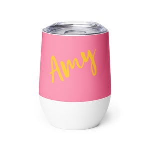 CUSTOM Wine tumbler