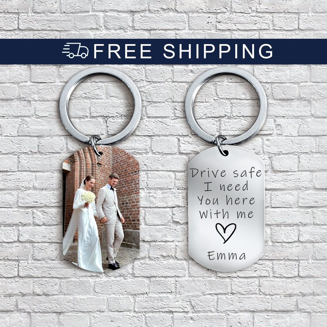 Drive Safe Keychain for Husband Personalized Gift for Him Etsy Canada