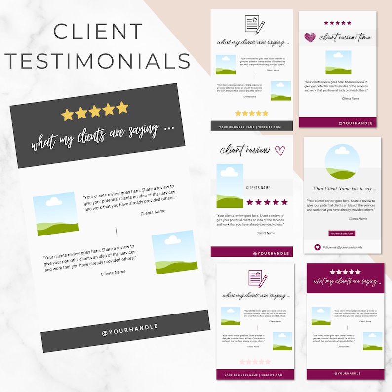 Pinterest Templates | 100 Editable Designs | Canva | MRR - Etsy