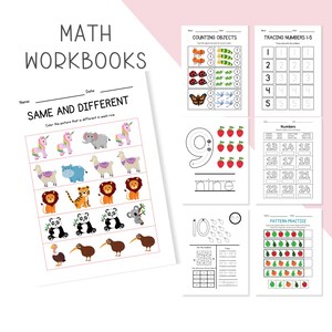 Bundel met werkbladen voor peuters en kleuters | Meer dan 800 printbare werkbladen voor kinderen | PLR MRR | Canva | PDF-download afbeelding 4