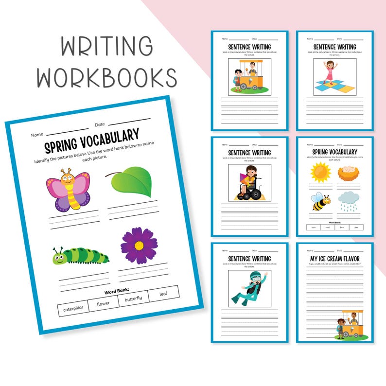 Bundel met werkbladen voor peuters en kleuters | Meer dan 800 printbare werkbladen voor kinderen | PLR MRR | Canva | PDF-download afbeelding 9