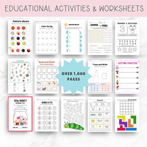 Kids Workbook & Activity Bundle | 100+ Activity Books for Kids | PLR MRR | Canva | Instant Download image 2