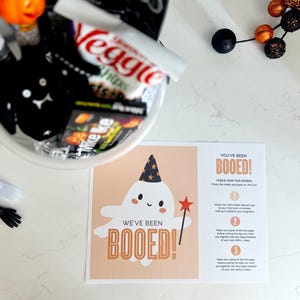 Halloween Boo Basket Printable | You've Been Boo'd Printable {INSTANT ...