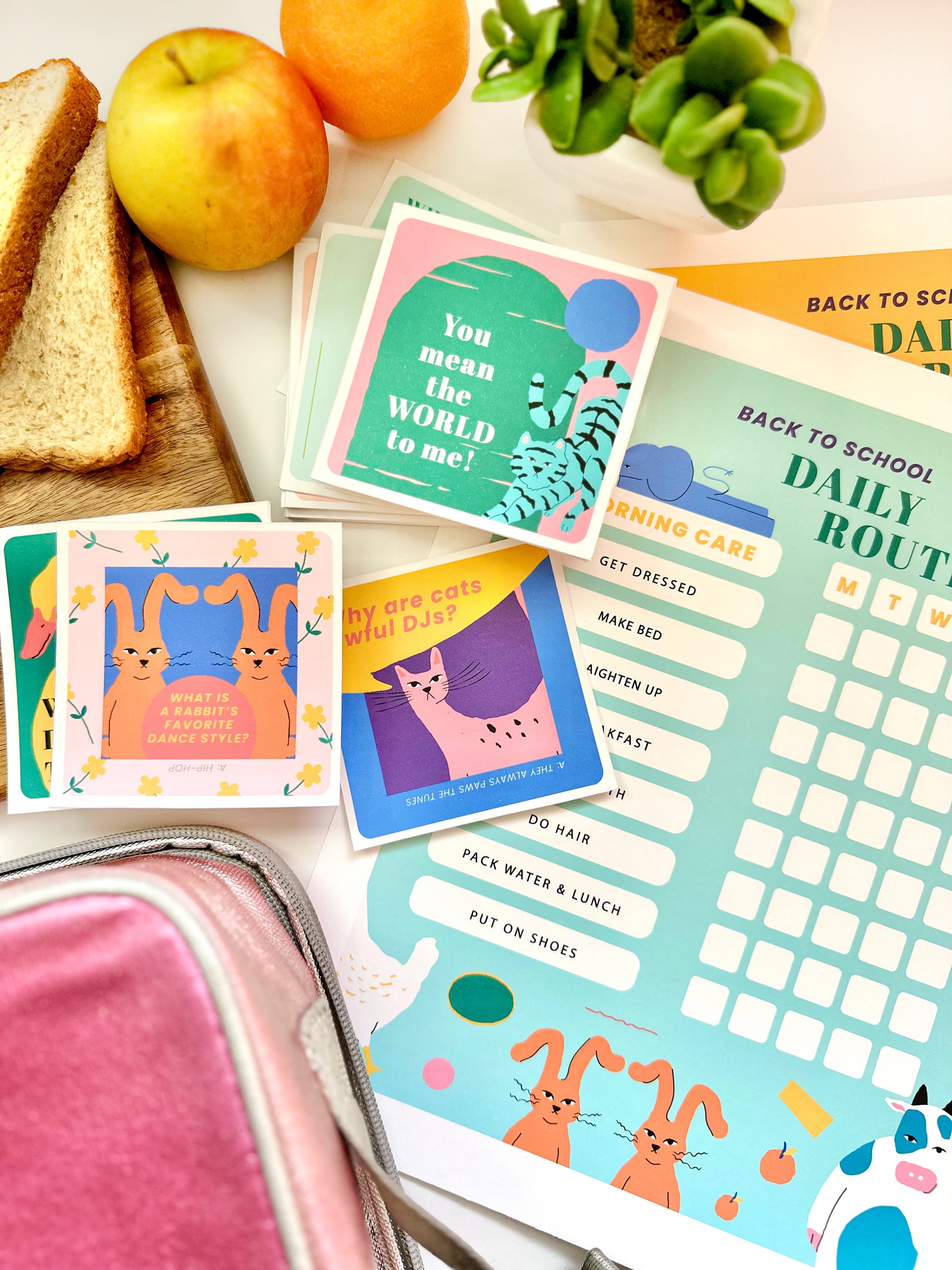 Daily Routine and Checklist Printable for Parents, Teens, and Kids ...