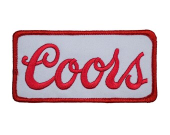 Coors vintage Iron on patch