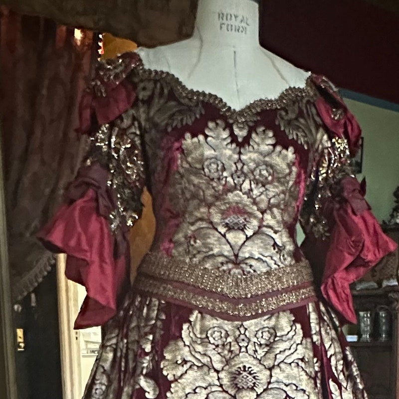 Victorian Ball Gown Etsy