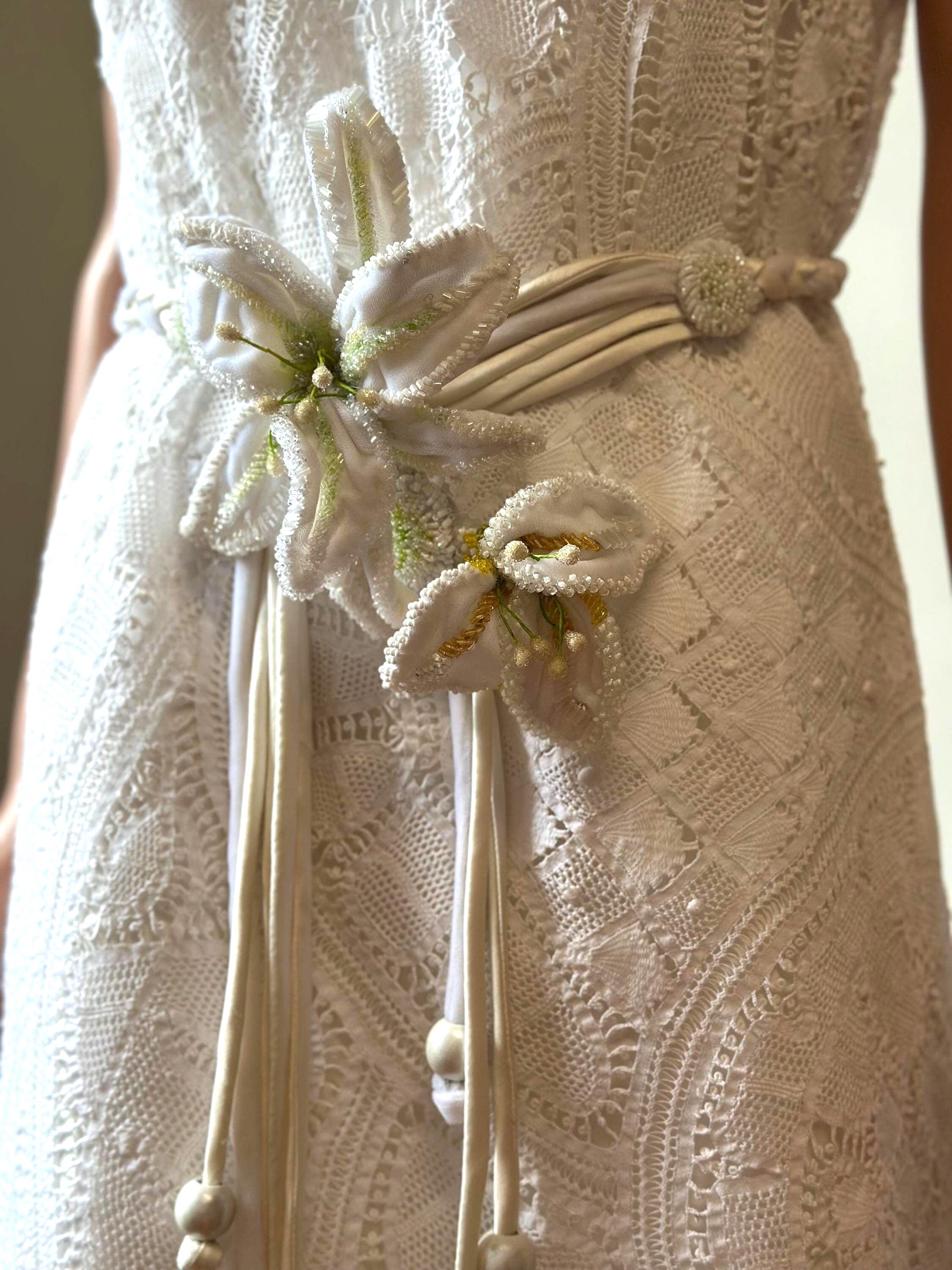bobbin lace wedding dress JuliaBobbin: The Redemption Wedding Dress