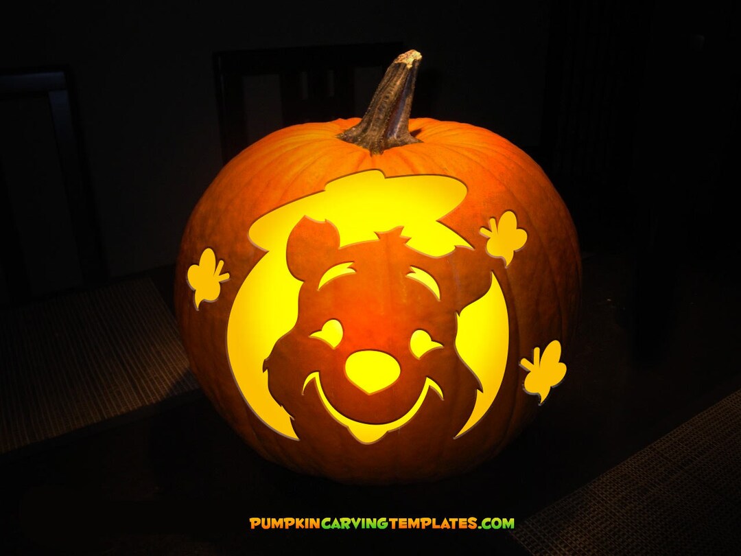 Winnie The Pooh Pumpkin Stencils Mom Wife Busy Life 