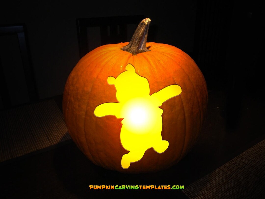 Winnie The Pooh Pumpkin Stencils Mom Wife Busy Life 