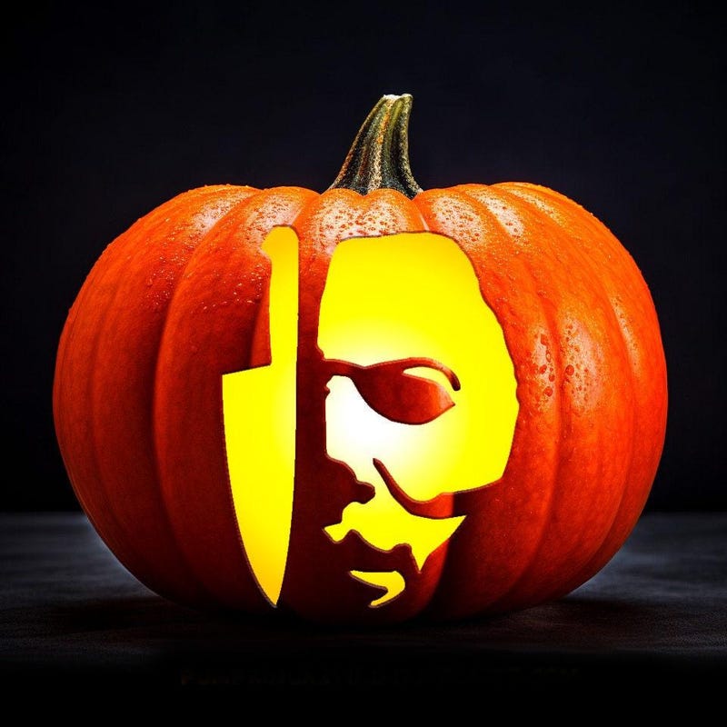 Michael Myers Pumpkin Carving Stencil - Etsy