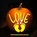 PUMPKIN CARVING TEMPLATE Stencil Instant Digital Download Print at Home ...
