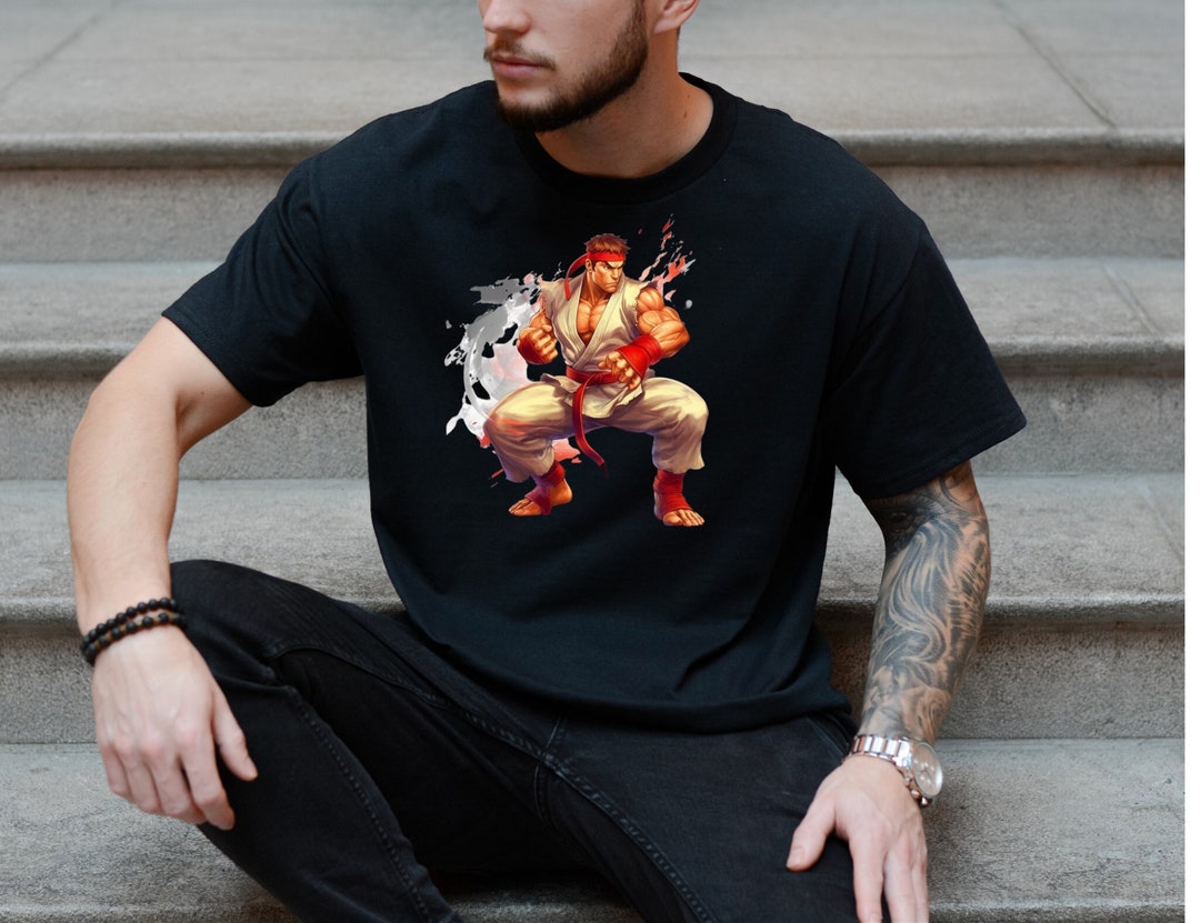 Ryu Street Fighter Shirt Street Fighter Shirt Street Fighter - Etsy