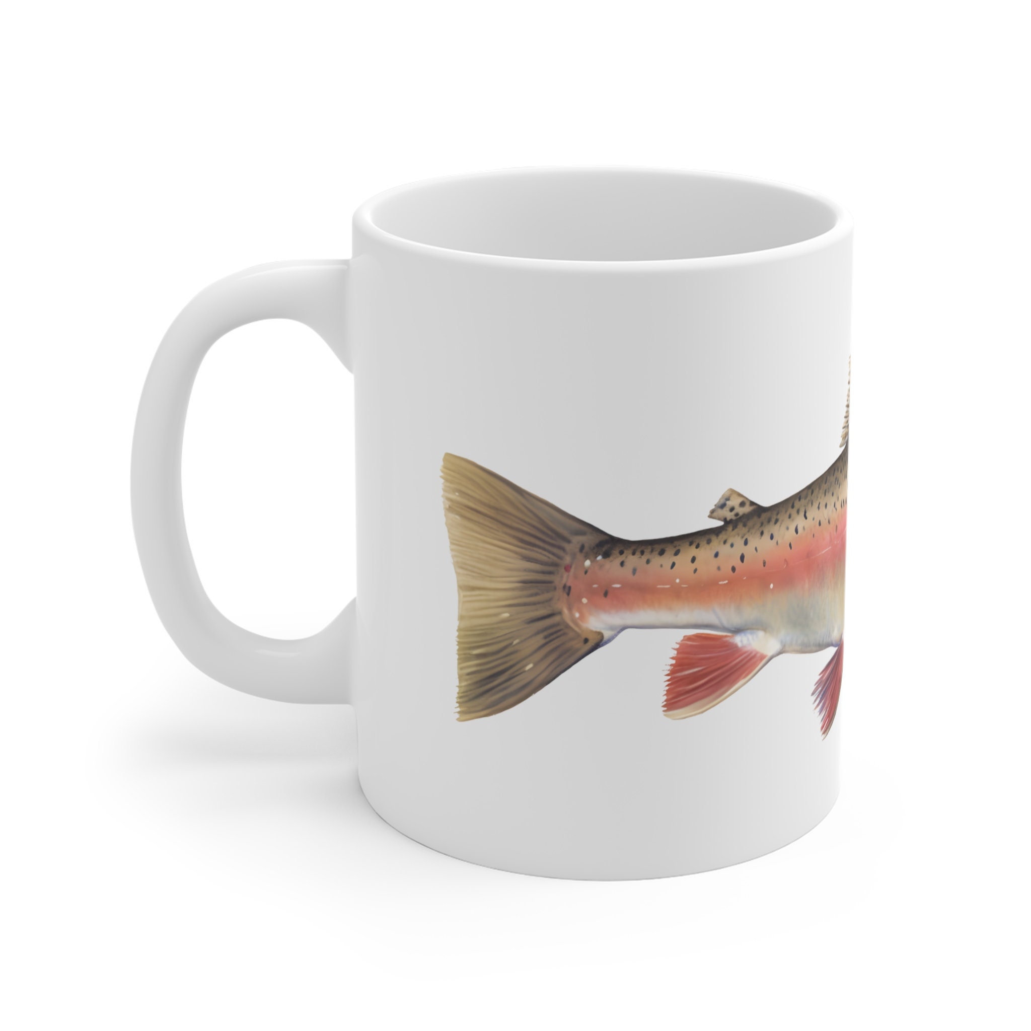 Rainbow Trout Mug, Rainbow Trout Coffee Mug, Rainbow Trout Mug, Rainbow