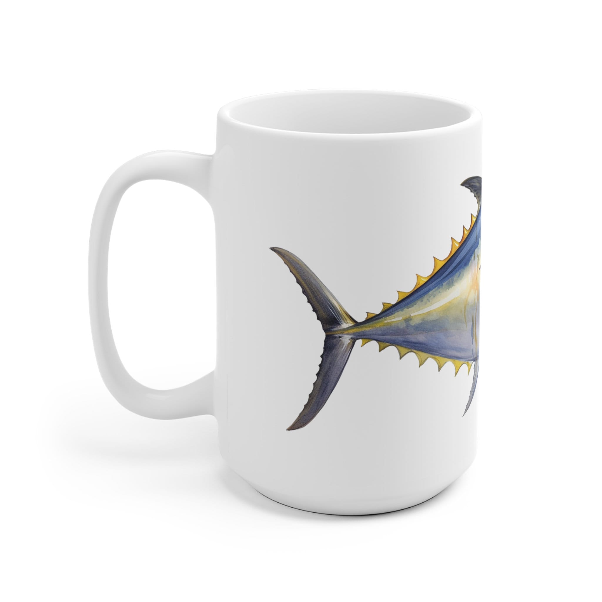 Salt Water Fishing Tuna Coffee Mug, Offshore Fishing Mug, Tuna Coffee
