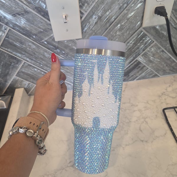 Castle Rhinestone 40oz Tumbler