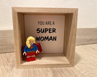 Cadeau voor superheldenmoeders, gepersonaliseerd superheldencadeau voor fans van superheldenstrips, Wonder Mom, Super Woman Supermum, Superheldenmama