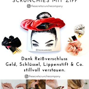 Valentines Day Gift Scrunchie with Zipper
Practical Valentines Day Gift for Her
Zippered Scrunchie
Unique Valentines Day Gift Idea
Easter Gift Scrunchie
Multifunctional Hair Tie for Her
Thoughtful Easter Gift for