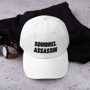 Squirrel Assassin Golf Hat