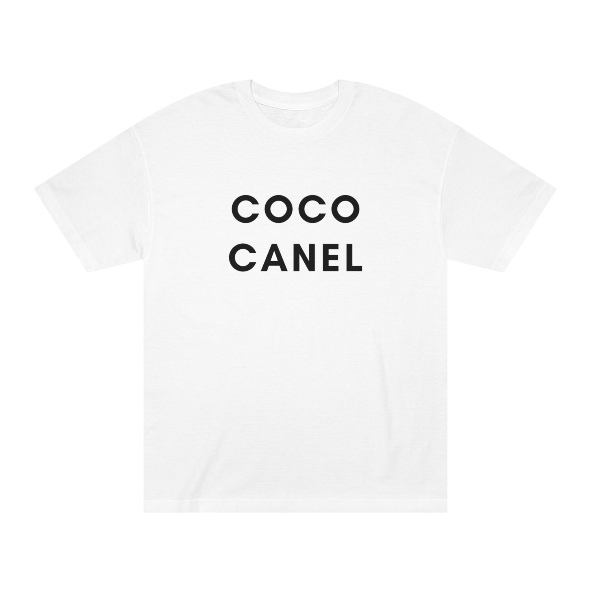  Coco Chanel Quote Classy and Fabulous Shirt (M, Crew Neck,  White) : Handmade Products