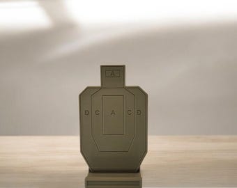 Soporte para teléfono USPSA Target / Regalo único para entusiastas de las armas / Soporte para teléfono para tiradores