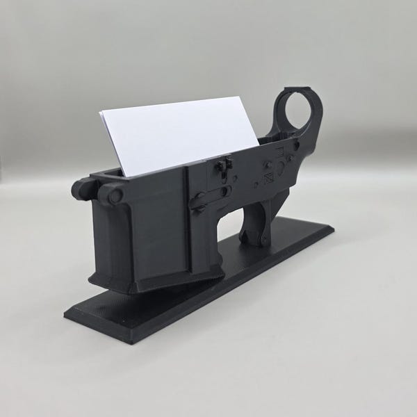 AR15 Lower Business Card holder
