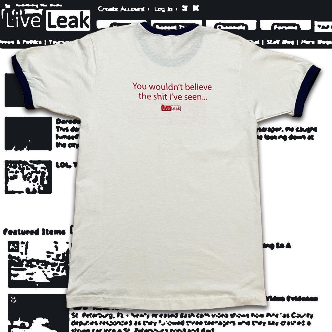 Live Leak Shock Site Ringer T-shirts - Etsy