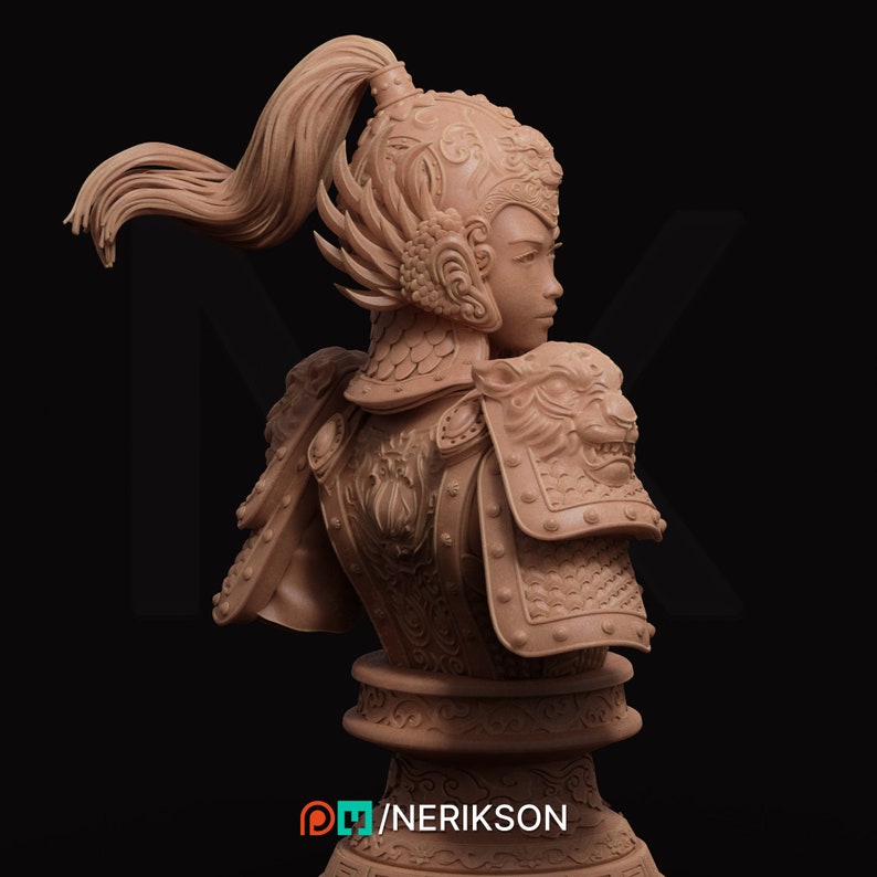 Kwan Yen, the Warrior of the Tiger Bust kit image 7