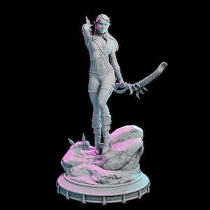 Shaela The Archer, Ladies of Chaos kit 75mm