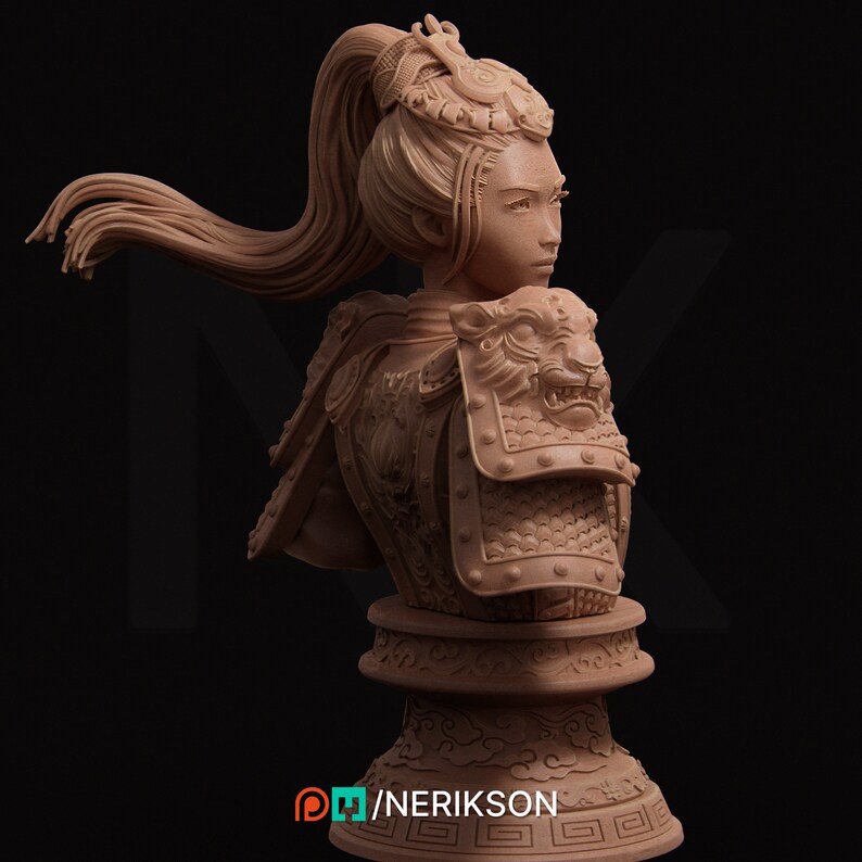 Kwan Yen, the Warrior of the Tiger Bust kit image 4