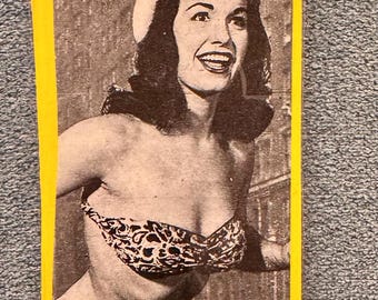 Pin Up Girl Collage Bookmark