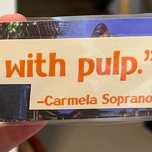The Sopranos Quote bookmark | The Sopranos Show