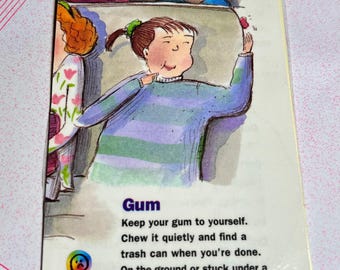 Nose-Picking and Gum American Girl Collage bookmark