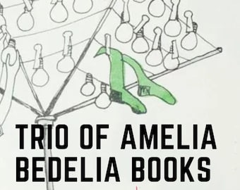 Trio of Vintage Amelia Bedelia Books