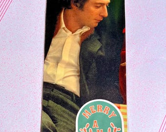 Jeremy Allen White Merry and Bright Collage bookmark