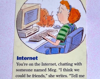 Internet | American Girl Collage bookmark