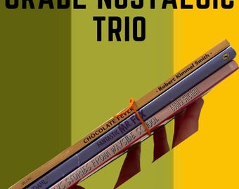 1970s Middle Grade Nostalgic Book Trio