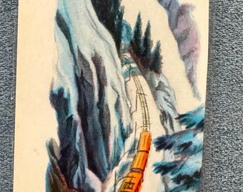 Snow Train/American Girl Etiquette Bookmark