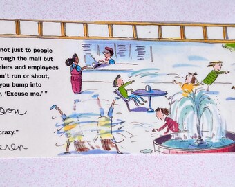 The Mall American Girl Collage bookmark