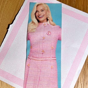 Margot Robbie in Pink bookmark