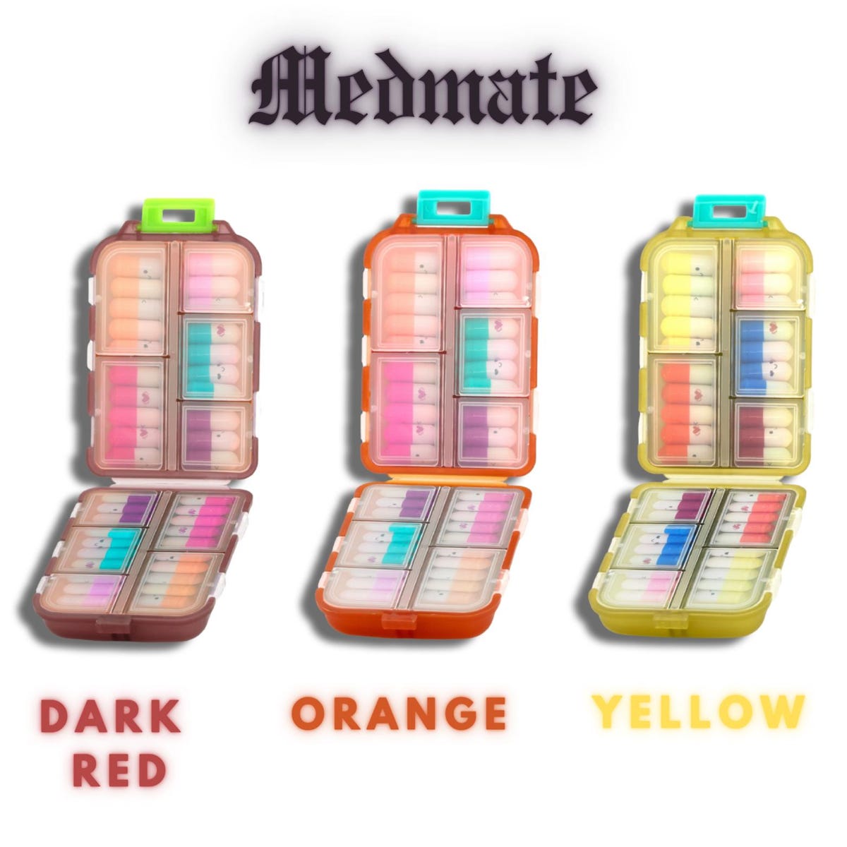 The Pocket Pharmacy - Travel Pill Box Organizer