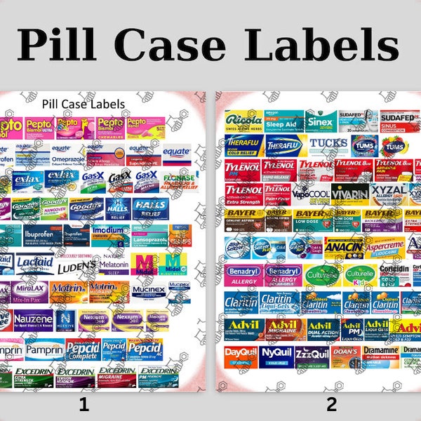 Pill Case - Etsy