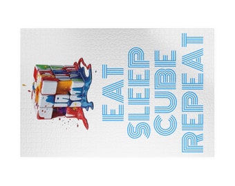 Puzzle inspirowane kostką Rubika Speedcuber (110, 252, 500, 1014 elementów)