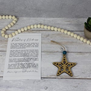 Ripples & Kindness - Pendentif étoile de mer