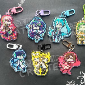 Holographic Epoxy Vocaloid Charm