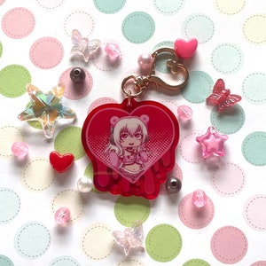 Super Sonico x Gloomy Bear Acrylic Charm