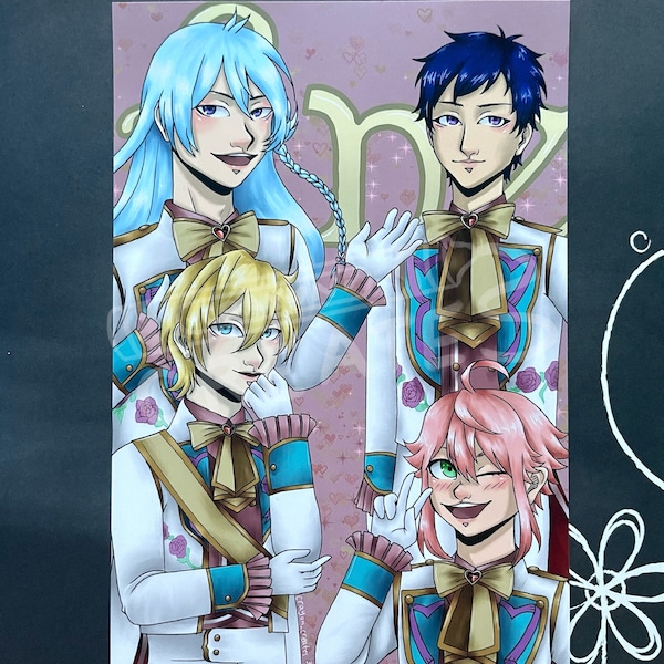 Fine Ensemble Stars 4x6 Print