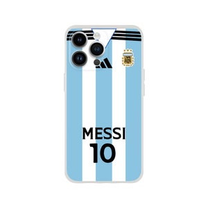 Argentina Home Blue #10 Lionel Messi - Conjunto de camiseta y pantalones  cortos de fútbol para niños, tallas juveniles